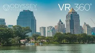 Lumphini Park Virtual Tour VR 360&deg; Travel Experience Bangkok บางกอก Thailand ประเทศไทย สวนลุมพินี