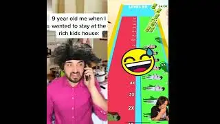 Humorous Mobile Game Comparison: Growing Character Strength for High Scores#mobilegaming