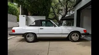 1986 Mercedes-benz 560 SL Roadster Walk-around Video