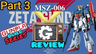 Bandai PG Zeta Gundam Build Legs Review Part 3 / Gunpla Build Series / Perfect Grade / VaughnGear