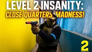 LEVEL 2 INSANITY: Close Quarters Madness! 😱 | #airsoftgameplay 
