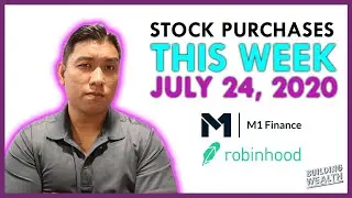 Stock Market Portfolio Update! INVESTING WITH ROBINHOOD AND M1 FINANCE.
