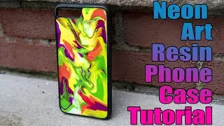 Art Resin Phone Case Tutorial