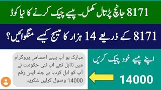 8171 check online 2022 | Ehsaas program 2022 | Ehsaas Bisp program | 8171 online Registration