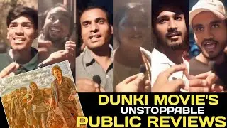 DUNKI Movie Public Reactions, Dunki Movie Public Reviews, Dunki Movie Public Talks, Dunki Reviews