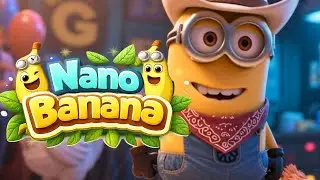 Нано-банан | Забавная детская песенка | Анимированный музыкальный клип про банан
