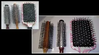 #hairbrushcleaning  #hairbrushcare HOW TO CLEAN HAIR BRUSHES IN EASY STEPS/HAIR BRUSH CARE
