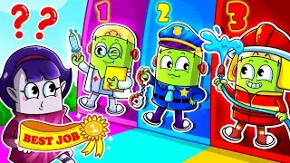 Pretend Play Jobs👮Learn Jobs And Careers | Educational Cartoon for Kids by Matt, Not Again!