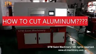 Automatic aluminum cutting machine profile cutting, circular sawing machine