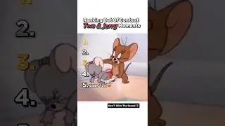 Ranking Tom And Jerry Insane moments! #ytshorts #tomandjerry