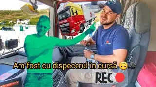 💥Am fost cu dispecerul în cursă🎥,ce cred dispecerii despre noi șoferii,ce credem noi despre ei‼️🎥
