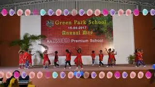 Green Park Annual Day 2017 - Junior Kindergarten Kids Dance