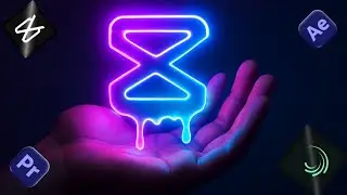 Glowing Morphing Text Animation in CapCut | Bounce & Glow Title Effect Tutorial#capcutedit 