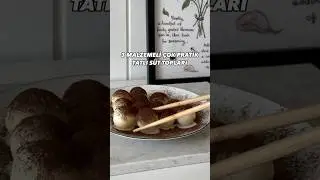 3 malzemeli tatlı s&uuml;t topları yapıyoruz.Aşırı pratik ve &ccedil;ok lezzetli #tatlıtarifleri #pratiktarifler