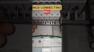 ✅MCB को आपस में लूपिंग कैसे करते है, | MCB connecting pati