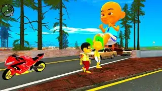 Upin dan Ehsan takut ikuti Raksasa ipin dah Besar 😭 Dunia Oyya