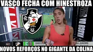 🖤🤍VASCO ENCAMINHA CONTRATAÇÃO DE HINESTROZA PARA A TEMPORADA 2026 💼⚽🚀