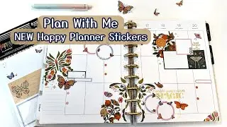 Plan With Me Using NEW Happy Planner Stickers From The Spring Release