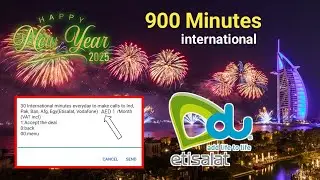Du Best International Call Offer | 900 Minutes for India, Pakistan & Bangladesh