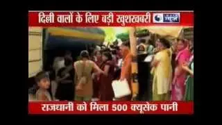 Delhi Water Crisis : Hope at last !!!
