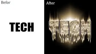 Chocolate Effect - Photoshop Tutorial | Chocolate Effect