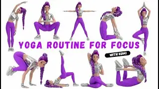 Yoga for Focus | Full Body Stretch Routine for Flexibility | KPop Demon Hunters