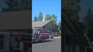 Church Fire! - Portland, Oregon #shorts