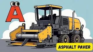 Строительная техника ABC 🚧 | Песенка про алфавит для малышей и дошкольников | Energypac Kids TV