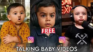 How To Create Talking Baby Videos Trend | TMKOC Baby Face | Create Viral Talking Baby Podcast Ai 💯