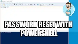 The Server Room Clips - Reset User Password in Active Directory with PowerShell!