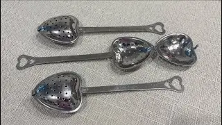 Heart-Shaped Stainless Steel Tea Infuser Review | Reusable Loose-Leaf Steeper for Tea Lovers