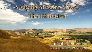 A Saying of Saint Moses the Ethiopian | Catholic Saints Prayers