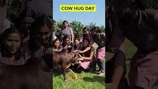Cow Hug Day  #yt #cow #indian #cute #good #post  #hug #video