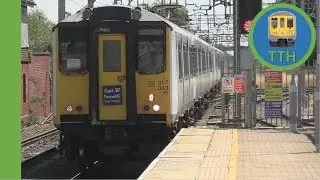 Class 317 at Cheshunt - Last day of the Class 317