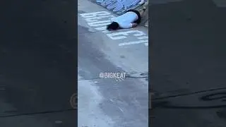 First victim of the ditch🤯#deathrace #tickditch #skateboarding