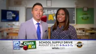 Class Act supply drive: Aug. 22 &