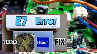 HAIER DC Inverter AC E7 Error Code