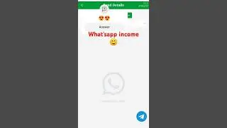 WhatsApp income linked device😍#onlinework #realwork #whatsappincome #highestincome