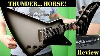 How A Thunder Horse is Born... | 2011 Gibson Thunderhorse Explorer Silverburst - Review + Demo
