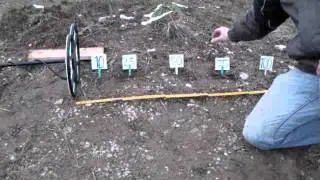 Test new Desertgold metaldetector with 12 inch SEF coil