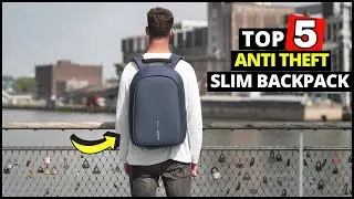 Top 5 Slim Backpack for Business 2024 | Slim Business Backpack for Laptop, Anti Theft, Waterproof