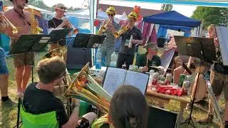 Dem Land Tirol die Treue - Woodstock der Blasmusik 2023 Campingplatz