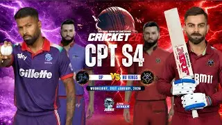 Hardik Pandya Vs Virat Kohli Live | CPT SEASON 4 LIVE | DEEP PANTHERS VS NITISH VIKINGS LIVE