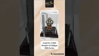 Grace your space with this exquisite 999 silver god idols.Perfectly detailed, compact, and divine.