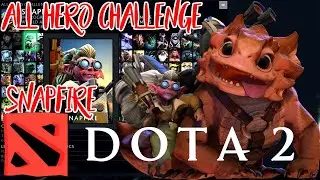 ALL HERO CHALLENGE || SNAPFIRE DOTA 2