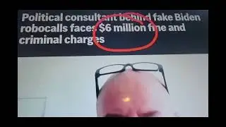 Breaking News: Fake AI generated President Biden's voice