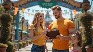 Single Dad Can't Afford Theme Park Tickets&ndash;Woman in Line Buys Them All and Spends the Day With Them!