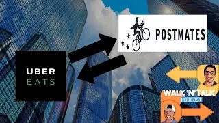 The Walk'n'Talk Podcast - Ep.6 - Tech Consolidations (Ubereats/Postmates & SalesForce/Slack)