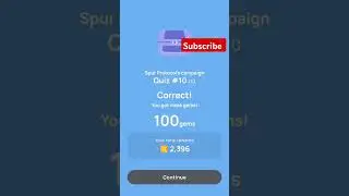Spur protocol compaign in xenea wallet daily Quiz 10 #viralvideo #xeneawallet #dailyquiz #trending