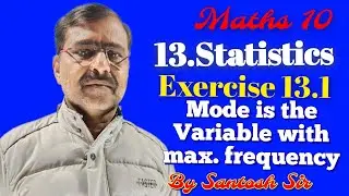 Maths10/13.Statistics/Exercise 13.2 Mode #maths #10thgrade #10thmaths #ncert #cbse #education #mds